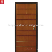 Interior Estilo tradicional Custom Walnut Wood Door Design